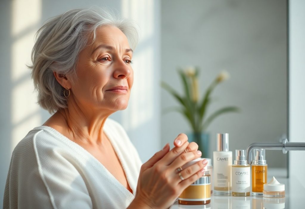Routine skincare post. Strategie efficaci per prendersi cura della pelle matura senza eccessi. 1